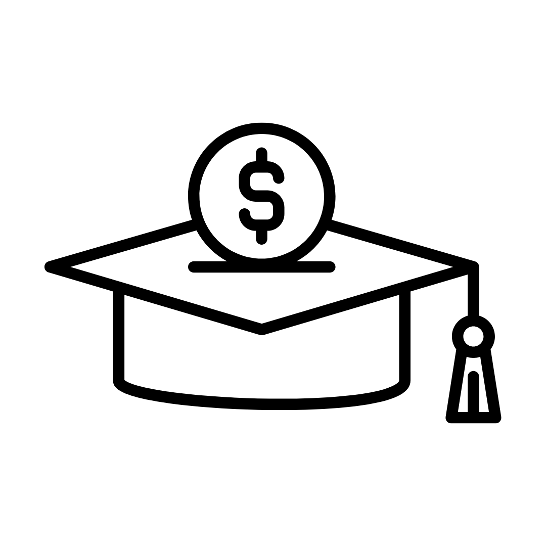 Funding OSAP black Icon OIHI